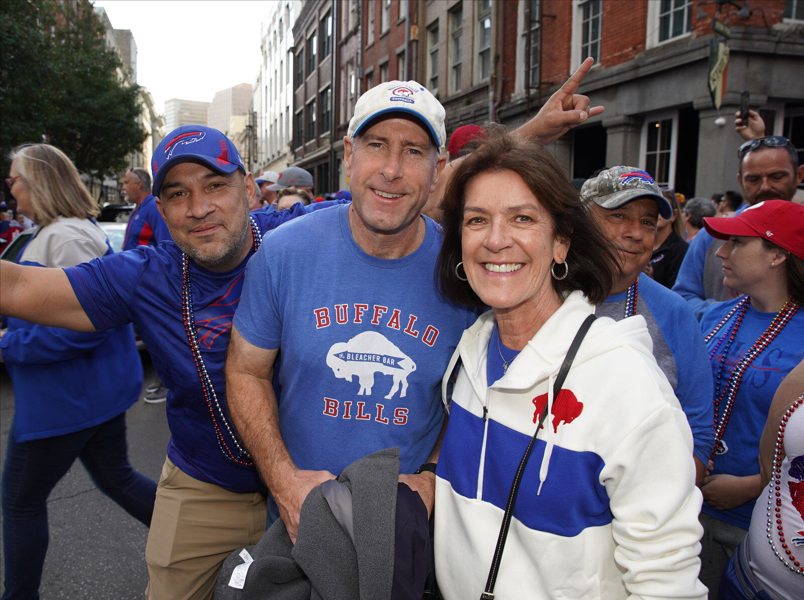 Buffalo Bills packers of NOLA Takeover Parade